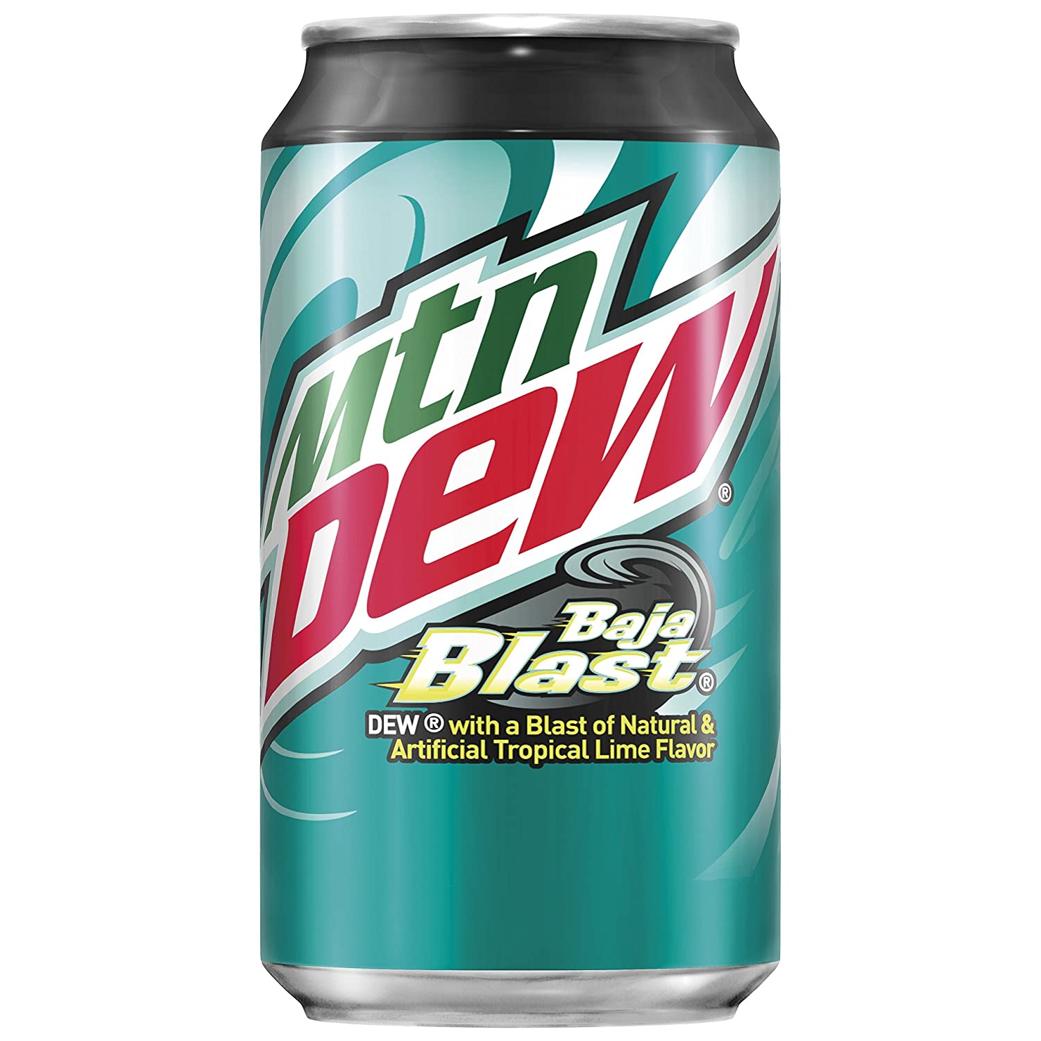 Mountain Dew Baja Blast can