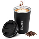 UZMIS Coffee Cup, Stainless Steel Insulated & Reusable Travel Mug