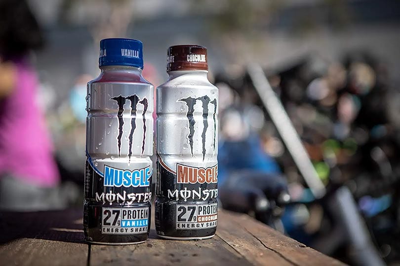 Muscle Monster Chocolate and Vanilla Energy Shake