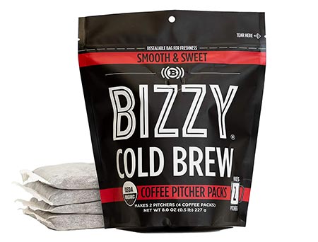 bizzy coffee cold brew smooth & sweet