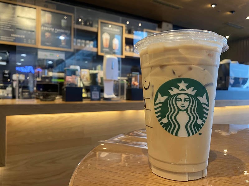 Starbucks Iced White Chocolate Mocha