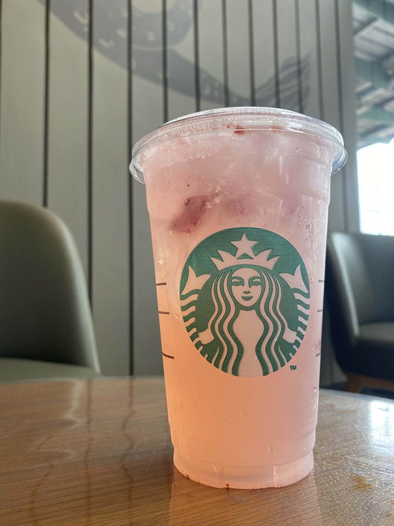 Starbucks Strawberry Acai Lemonade