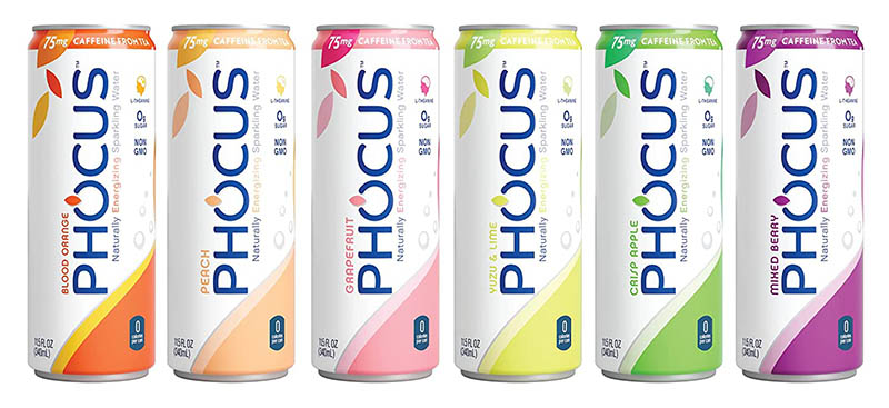 How Much Caffeine Is in Phocus Sparkling Water? What to Know