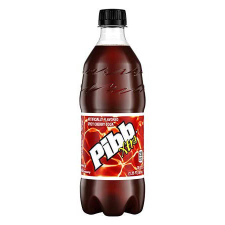Pibb extra 20oz Soda Bottles