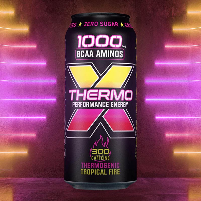 Rockstar Thermogenic Tropical Fire Energy Drink