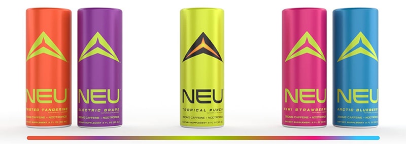 NEU Extra Strength Energy Shots variety
