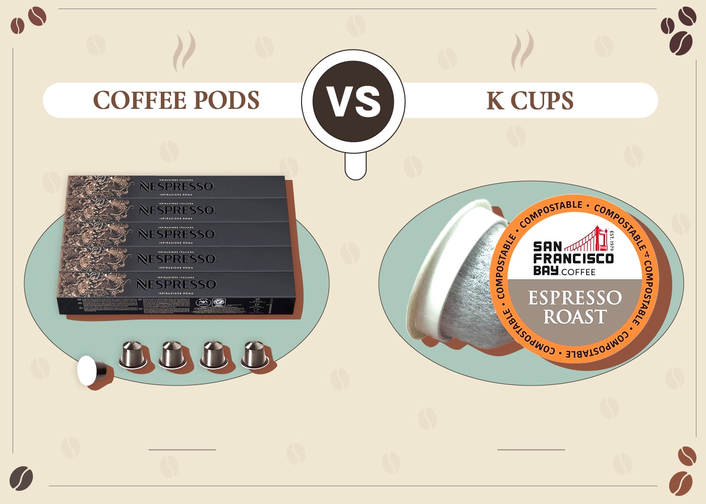Coffee Pods vs K-Cups: What’s the Difference? (With Images)